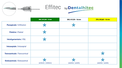 EFFITEC Aiguilles